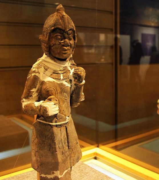 隋炀帝墓出土文物首次公开亮相