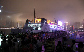 青岛夜游三湾_给你不一样的青岛!