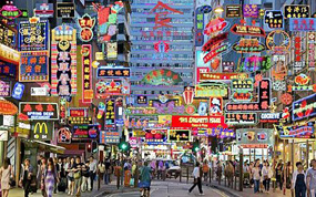 大陆游客“国庆节”赴港创高峰 香港旅游人财两旺