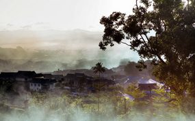 嘎洒一个漂亮宛如世外桃源的地方