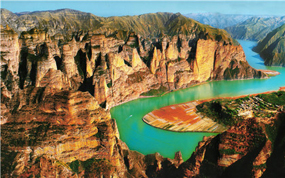 甘肃永靖神奇三峡