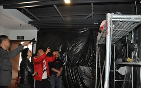 兰州市文旅局到兰州市博物馆检查消防改造工程建设情况