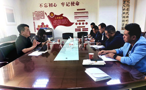 深中青云谷智游(杭州)科技有限公司一行到酒泉市文旅局商谈云谷智游项目