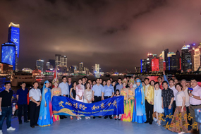 “交响丝路·如意甘肃”新加坡商会专场推介会在黄浦江“友好号”游轮举行