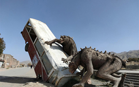 当金山下有个“中国西部好莱坞”