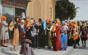 “房建平油画作品展”将于3月29日在甘肃美术馆举办